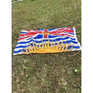 Vintage Canadian Provincial/Territorial Flag  British Columbia